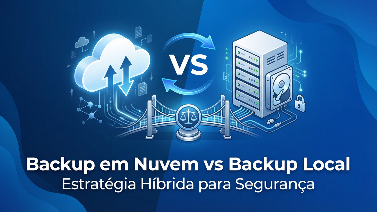 Backup em Nuvem vs Backup Local: Estratégia Híbrida de Segurança para Empresas