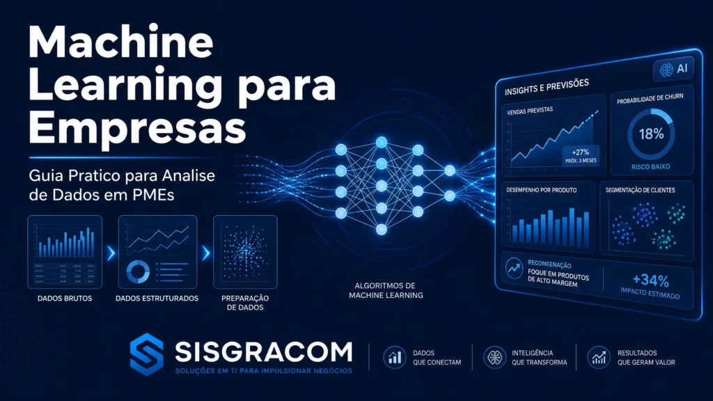 Machine Learning para Análise de Dados Empresariais: Guia Prático para PMEs Imagine este cenário: você está na reunião de diretoria de segunda-feira pela manhã